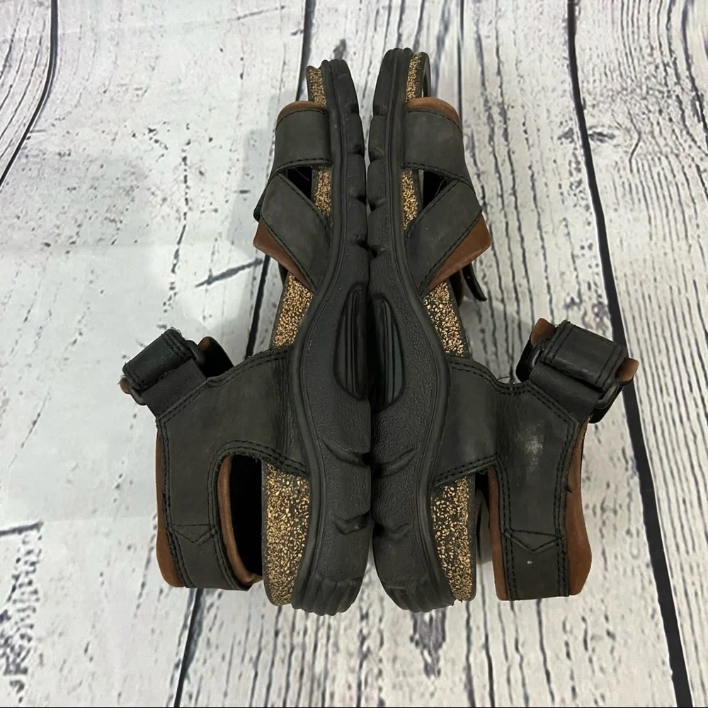 Ecco Cosmo Leather Men’s Sandals Size 40 M